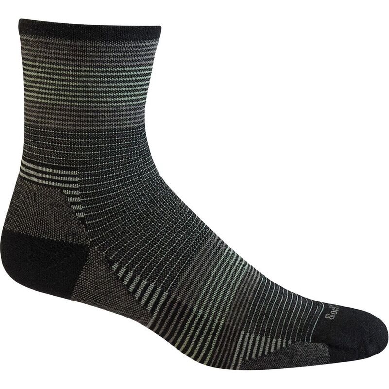 ソックウェル メンズ アンダーウェア 靴下 Sockwell Cadence 3/4 Crew Sock - Men's Black ブラック