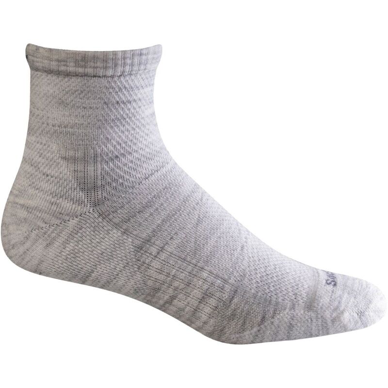 ソックウェル レディース アンダーお召しもの ソックス Sockwell Elevate Quarter Sock - Women\u0027s Ash 死灰