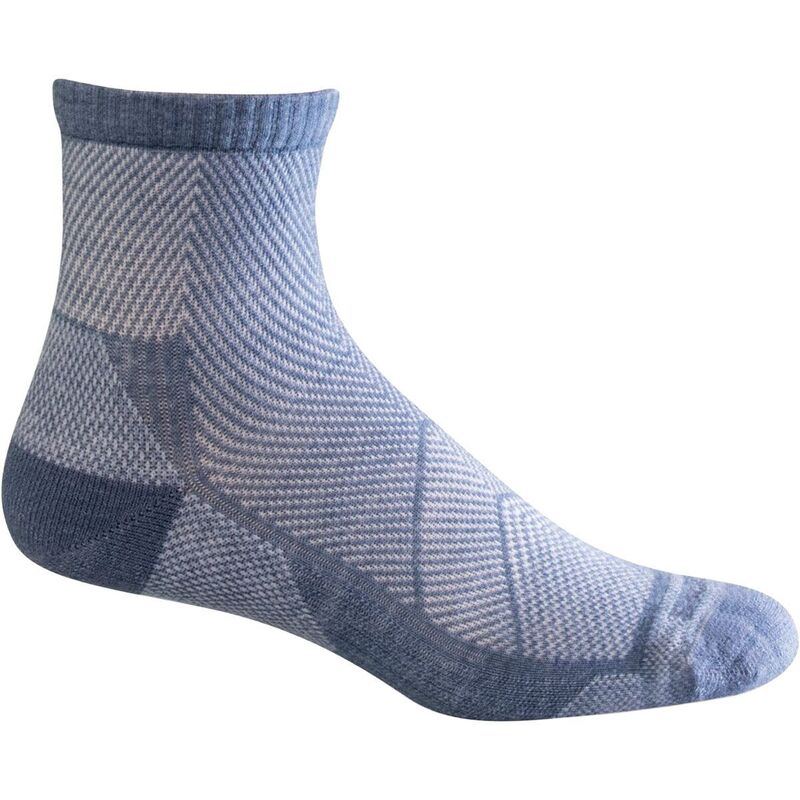 ソックウェル レディース アンダーお召しもの ソックス Sockwell Elevate Quarter Sock - Women\u0027s Bluestone