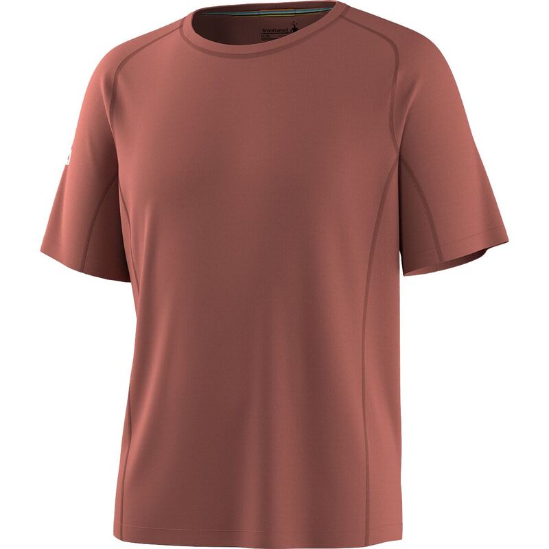 スマートウール メンズ トップス シャツ Smartwool Active Ultralite Short Sleeve Shirt - Men's Burnt Sienna