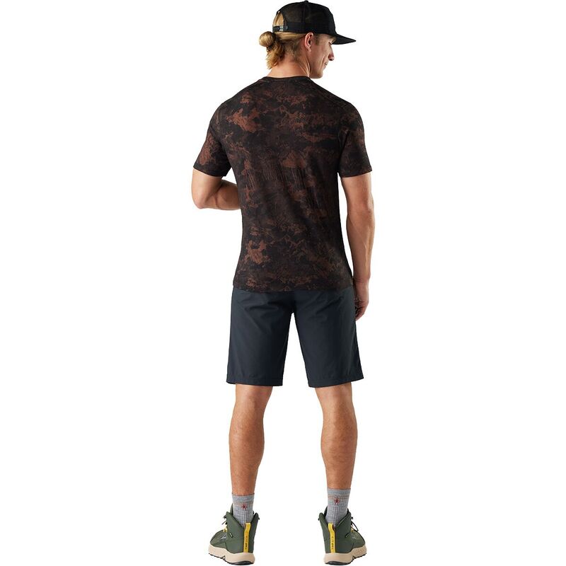 スマートウール メンズ トップス シャツ 半袖 Smartwool Merino Short-Sleeve T-Shirt - Menable Brown Mountain ブラウン