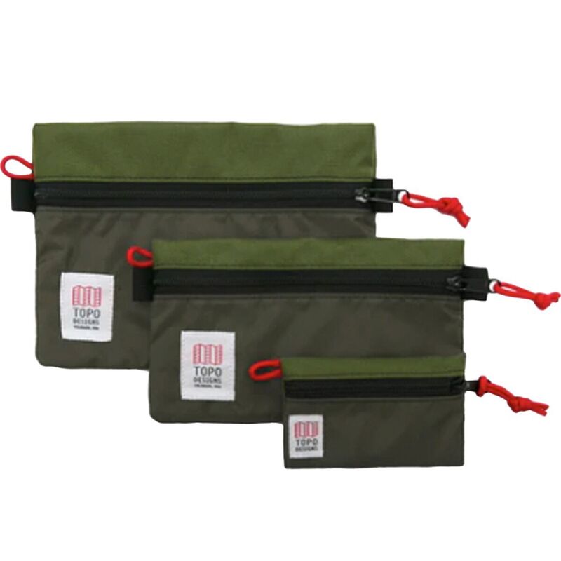 トポ・デザイン メンズ アクセサリー 財布 Topo Designs Accessory Bag - 3-pack Olive/Olive オリーブ｜ReVida 店
