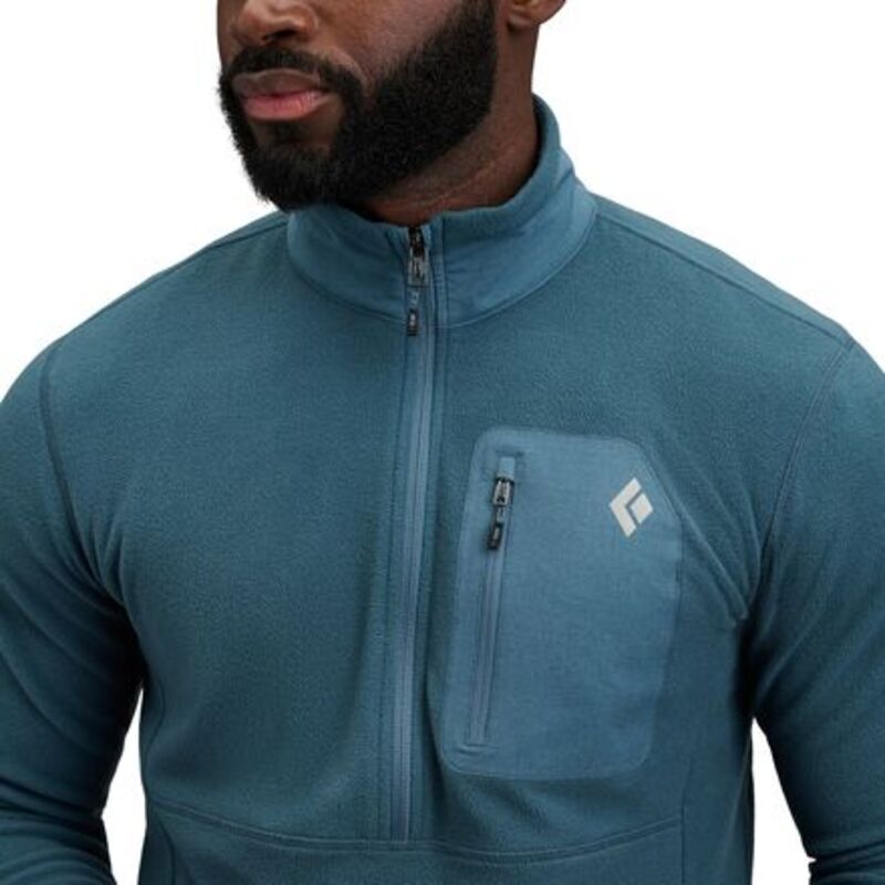 ブラックダイヤモンド メンズ アウター ジャケット・ブルゾン フリース Black Diamond Rift 1/2-Zip Fleece Jacket - Men's Midnight Blue/Midnight Blue ブルー