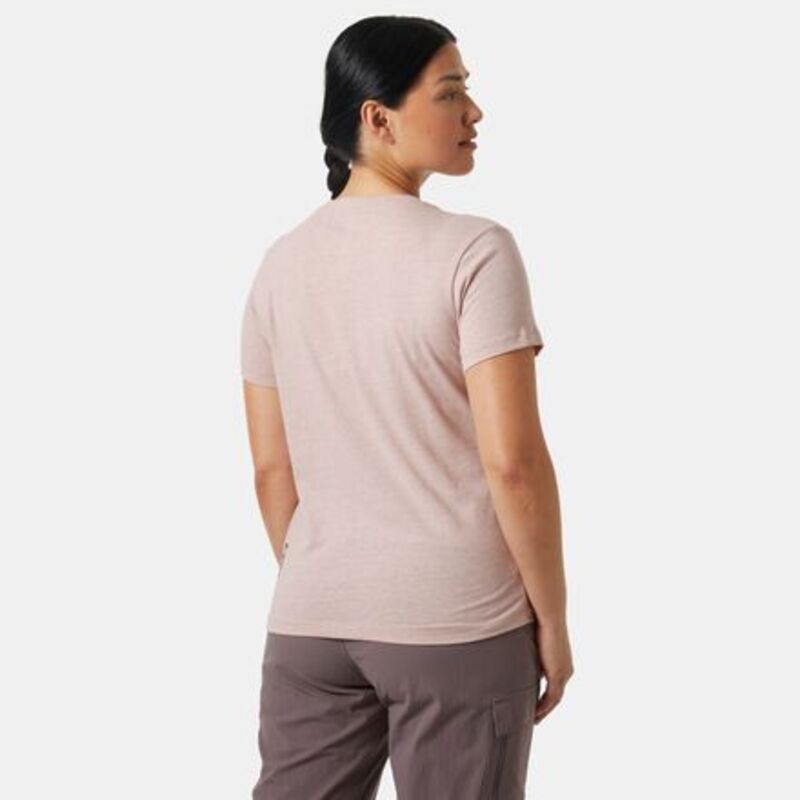 ヘリーハンセン レディース トップス Tシャツ ロゴ Helly Hansen Tech Logo T-Shirt - Women's Pink Cloud ピンク