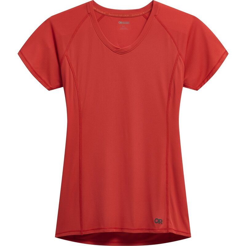 アウトドア問い合わせ レディース トップス プルオーバー 半袖 Outdooresearch Echo Short-Sleeve T-Shirt - Women\u0027s Cardinal