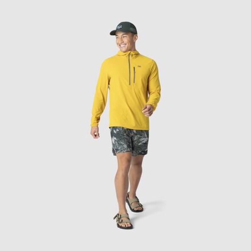 アウトドアリサーチ メンズ トップス シャツ パーカー Outdooresearch Astroman Air Sun Hoodie - Men's Amber アンバー