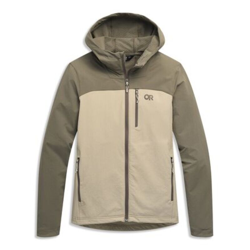 アウトドアリサーチ レディース アウター ジャケット・ブルゾン フーデッドジャケット Outdooresearch Ultima Softshell Hooded Jacket - Women's Pro Khaki/Gravel カーキ|ReVida 店