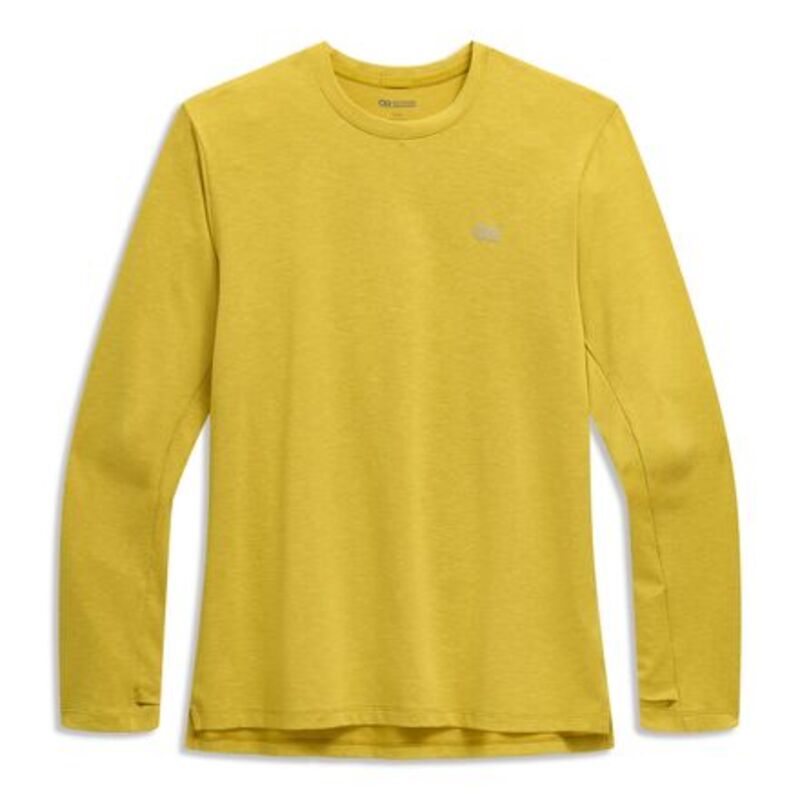 アウトドアリサーチ メンズ トップス シャツ 長袖 Outdooresearch ActiveIce Spectrum Sun Long-Sleeve T-Shirt - Men's Amber Heather ヘザー