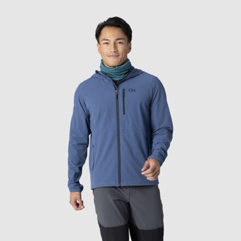 アウトドアリサーチ メンズ アウター ジャケット・ブルゾン フーデッドジャケット プリント Outdooresearch Ferrosi DuraPrint Hooded Jacket - Men'skyline