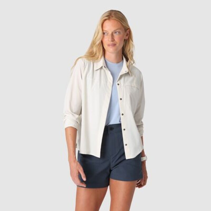 アウトドアリサーチ レディース トップス シャツ 長袖 Outdooresearch Astroman Long-Sleeve Sun Shirt - Women's Oyster