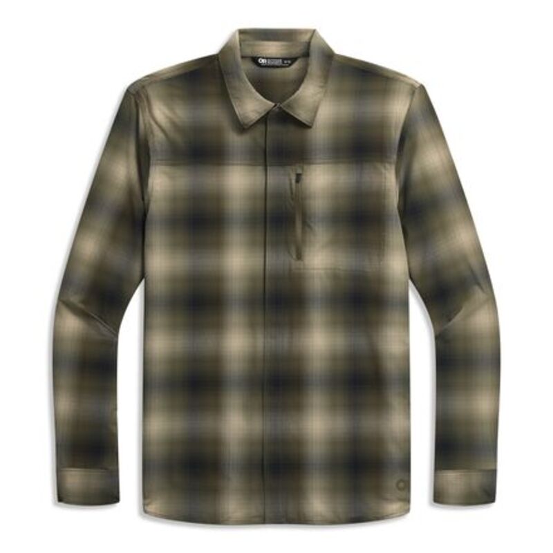 アウトドアリサーチ メンズ トップス シャツ 長袖 Outdooresearch Astroman Long-Sleeve Sun Shirt - Men's Ranger Green Plaid グリーン 24,360円