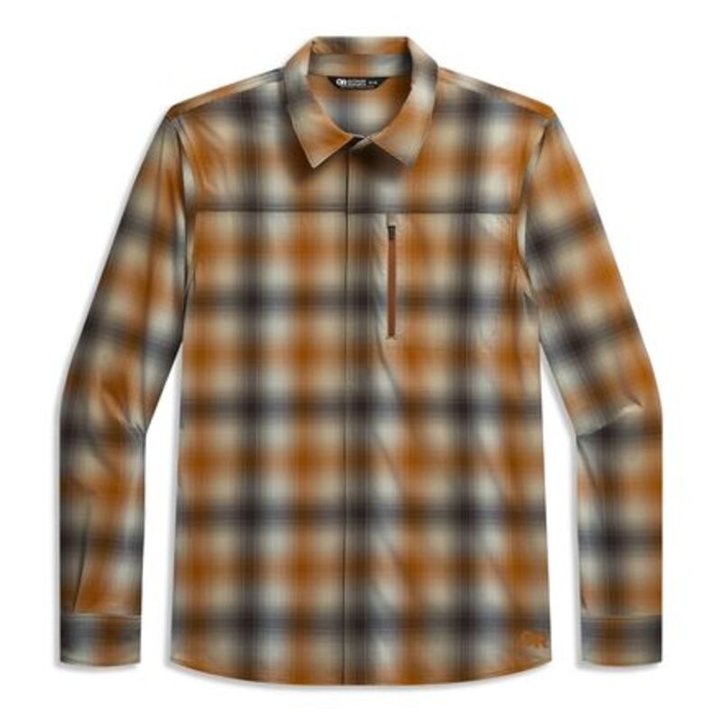 アウトドアリサーチ メンズ トップス シャツ 長袖 Outdooresearch Astroman Long-Sleeve Sun Shirt - Men'sedona Plaid チェック