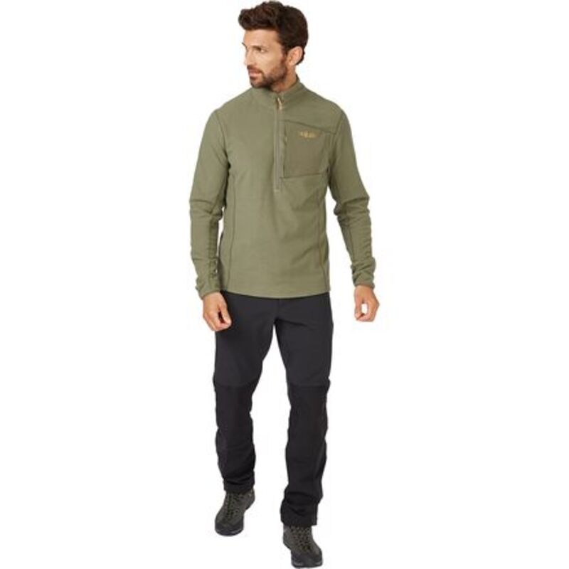 ラブ メンズ アウター ジャケット・ブルゾン フリース Rab Tecton Pull-On Fleece - Men's Light Khaki カーキ|ReVida 店
