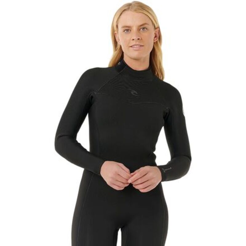 リップカール レディース 水着 上下セット Rip Curl Dawn Patrol 3/2 Back-Zip Full Wetsuit - Women's Black ブラック