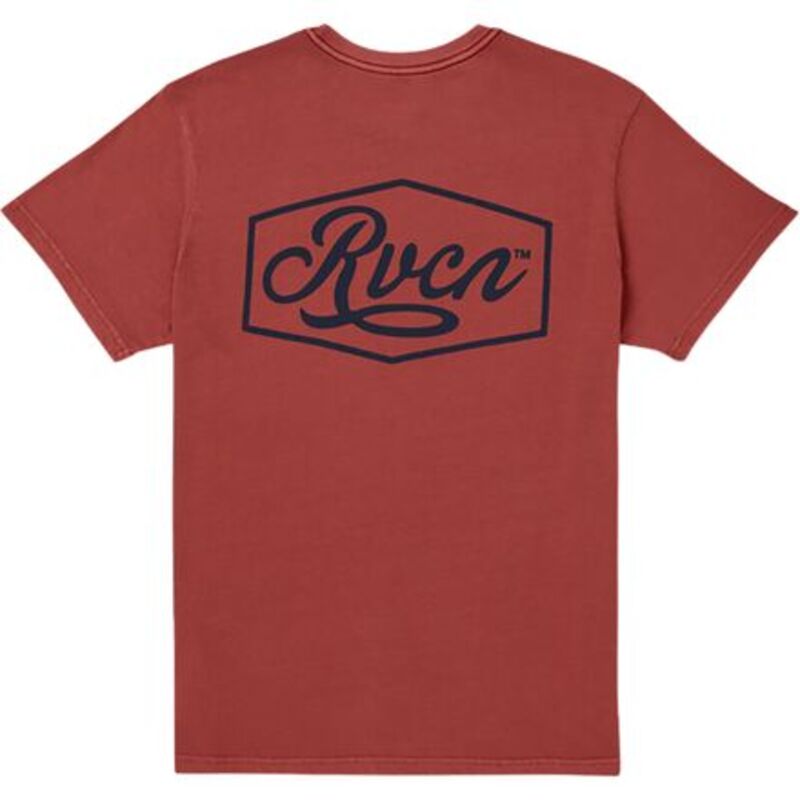 ルーカ メンズ トップス Tシャツ RVCA Emscript Shirt - Men's Dusty Red レッド