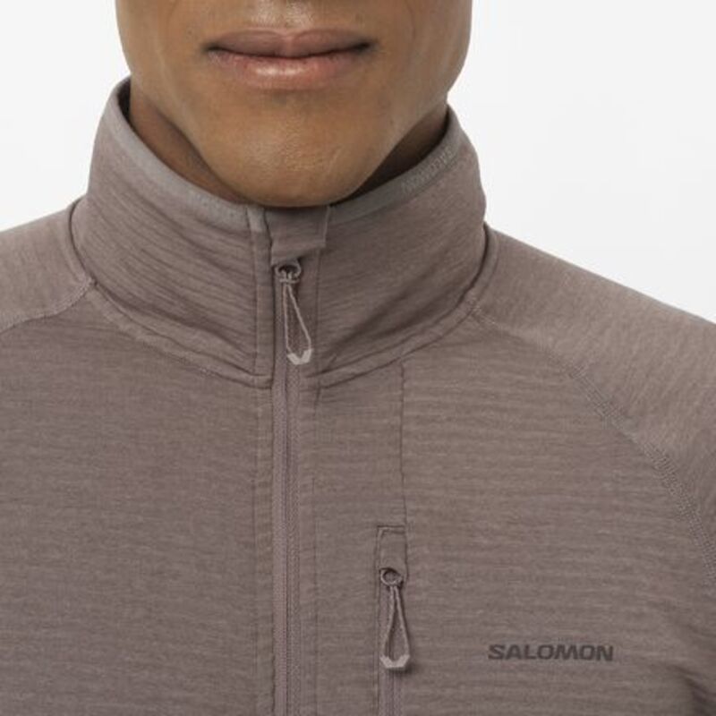 サロモン メンズ アウター ジャケット・ブルゾン Salomon Sntialightwarm Full-Zip Jacket - Men's Iron 17,505円