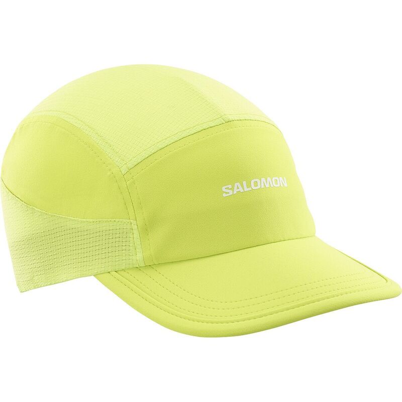 サロモン メンズ アクセサリー 帽子 キャップ Salomon Sense Aero Cap Acid Lime ライム