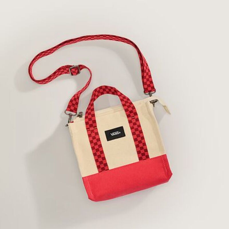 バンズ メンズ バッグ Vans Lil Pergs Tote - Men's Crimson Haze クリムゾン