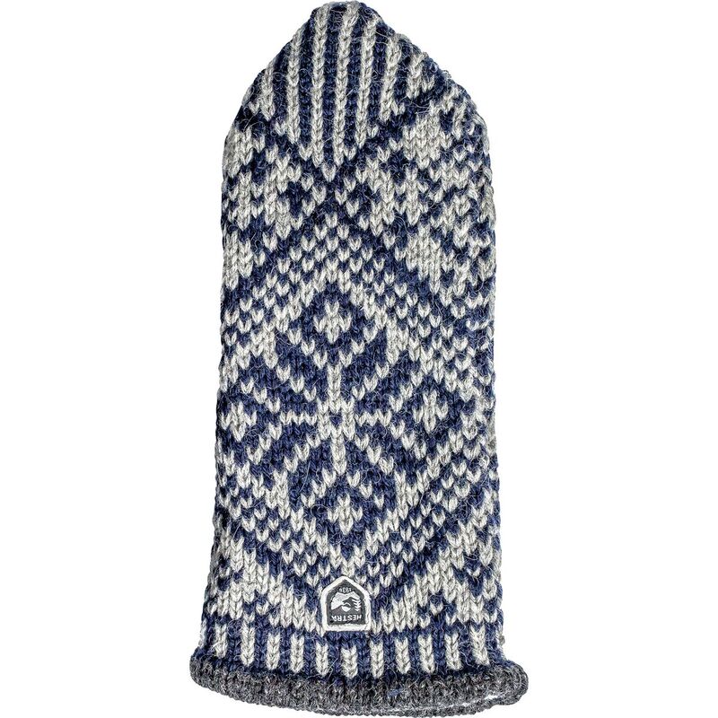 ヘストラ レディース アクセサリー 手袋 ウール Hestra Nordic Wool Mitten - Women Navy/Grey グレー