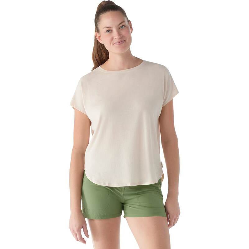 スマートウール レディース トップス Tシャツ Smartwool Swing Top - Women's Almond