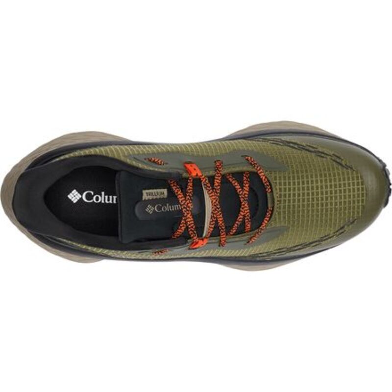 コロンビア メンズ シューズ スニーカー Columbia Konos Trillium ATRail Running Shoe - Men's Nori/Tangy Orange オレンジ