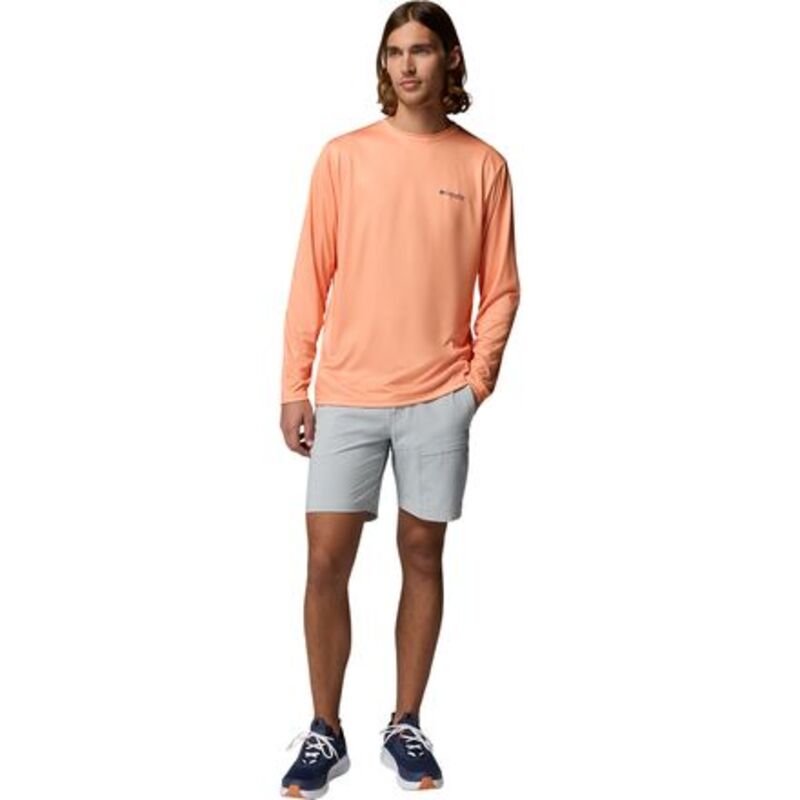 コロンビア メンズ トップス シャツ Columbia Terminal Tackle PFG Sea Creature LShirt - Men's Bright Nectar