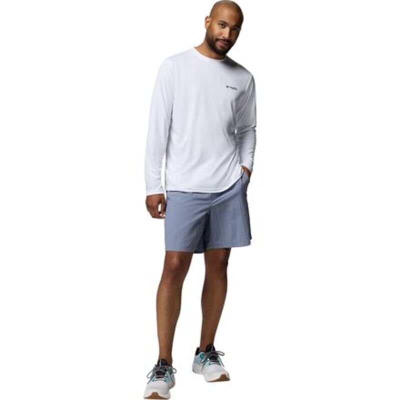 コロンビア メンズ トップス シャツ Columbia Terminal Tackle PFG Sea Creature LShirt - Men's White ホワイト|ReVida 店
