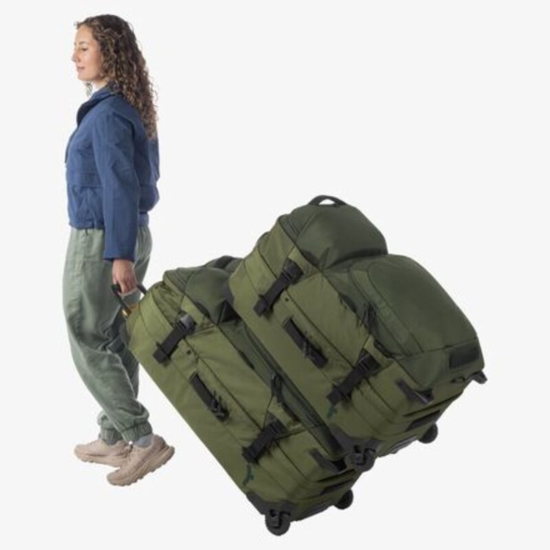 鷲細流 メンズ 御徒面子 Eagle Creek ORV Trunk 30インチ Rollingear Bag Olive Green 緑であること