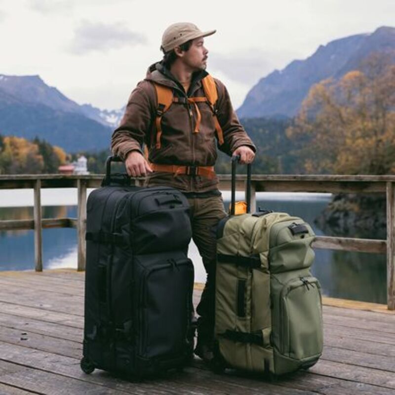 鷲細流 メンズ 御徒面子 Eagle Creek ORV Trunk 36インチ Rollingear Bag Black 黒いこと