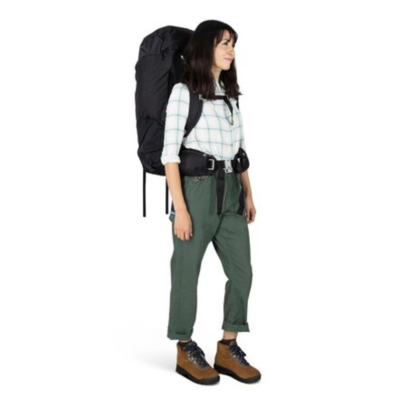 オスプレーパック メンズ 御徒面子 Osprey Packs Fairview Trek 70L Travel Pack Black 黒いこと