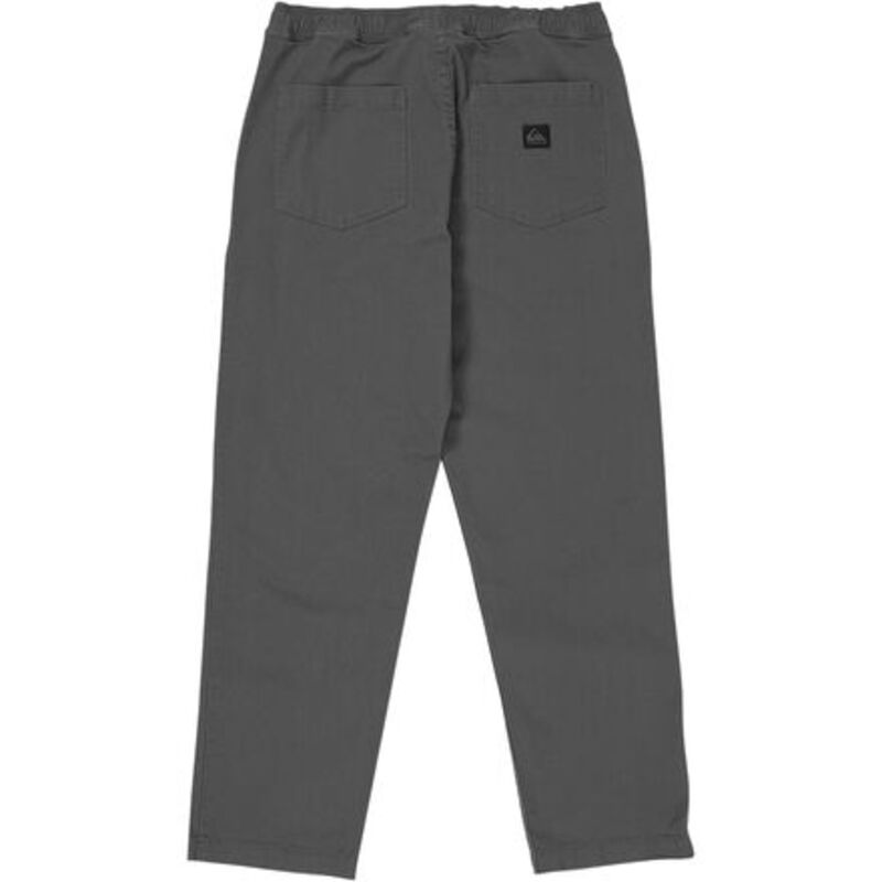 クイックシルバー メンズ ボトムス カジュアルパンツ Quiksilver Beach Pant Stretch Canvas - Men's Iron Gate