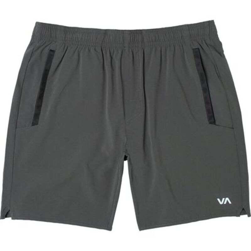 ルーカ メンズ ボトムス カジュアルパンツ RVCA Yogger Stretch Short - Men'slate Grey スレート
