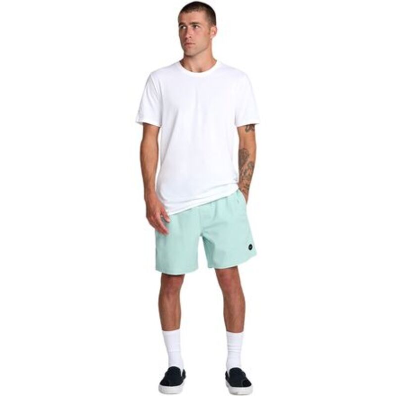 ルーカ メンズ ボトムス ハーフパンツ・ショーツ キャップ ケープ RVCA Escapelastic Short - Men's Blue Haze ブルー｜ReVida 店