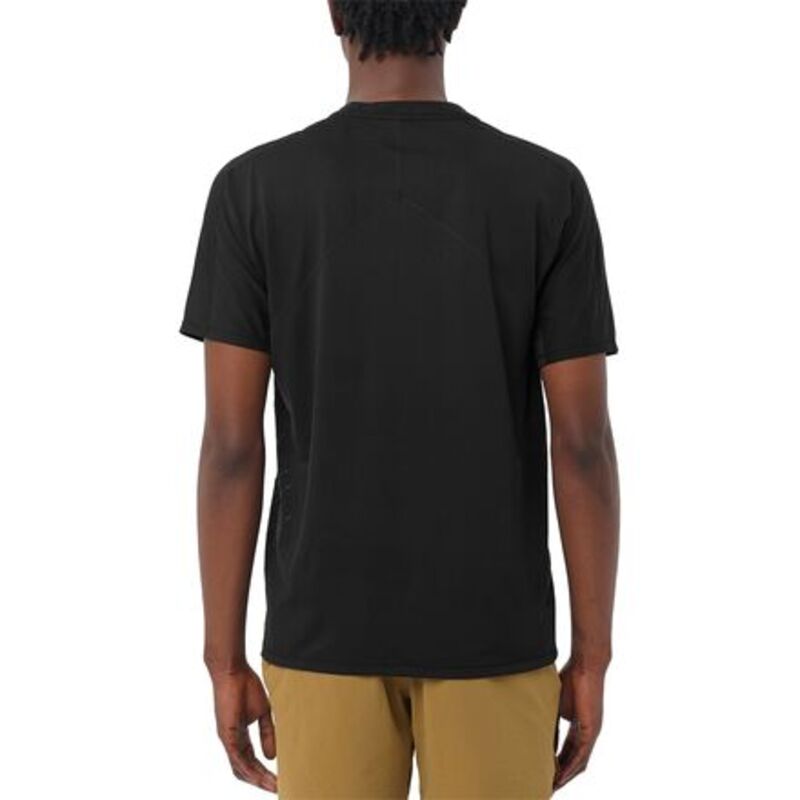 サロモン メンズ トップス シャツ Salomon Sense Aero GFX T-Shirt - Men's Deep Black/Black Beauty ブラック