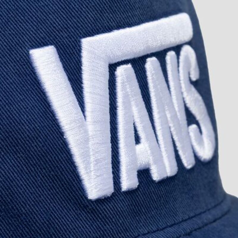 バンズ メンズ アクセサリー 帽子 ロゴ Vanstretch Logo Snapback Hat Deep Indigo インディゴ｜ReVida 店