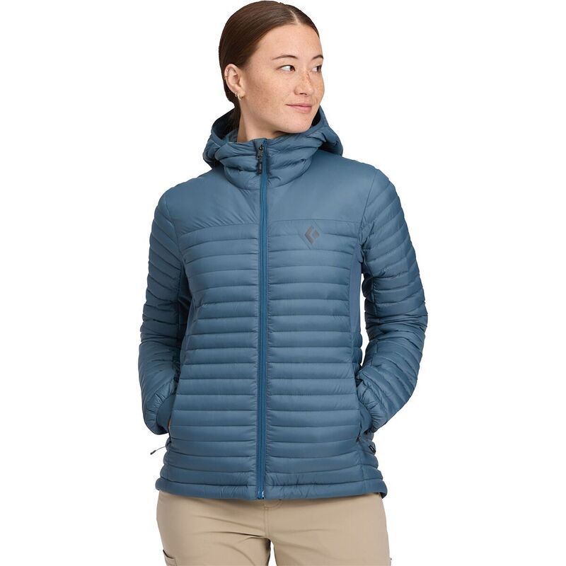 ブラックダイヤモンド レディース アウター ジャケット・ブルゾン ダウン パーカー Black Diamond Access Down 1.0 Hoodie - Women's Midnight Blue ブルー