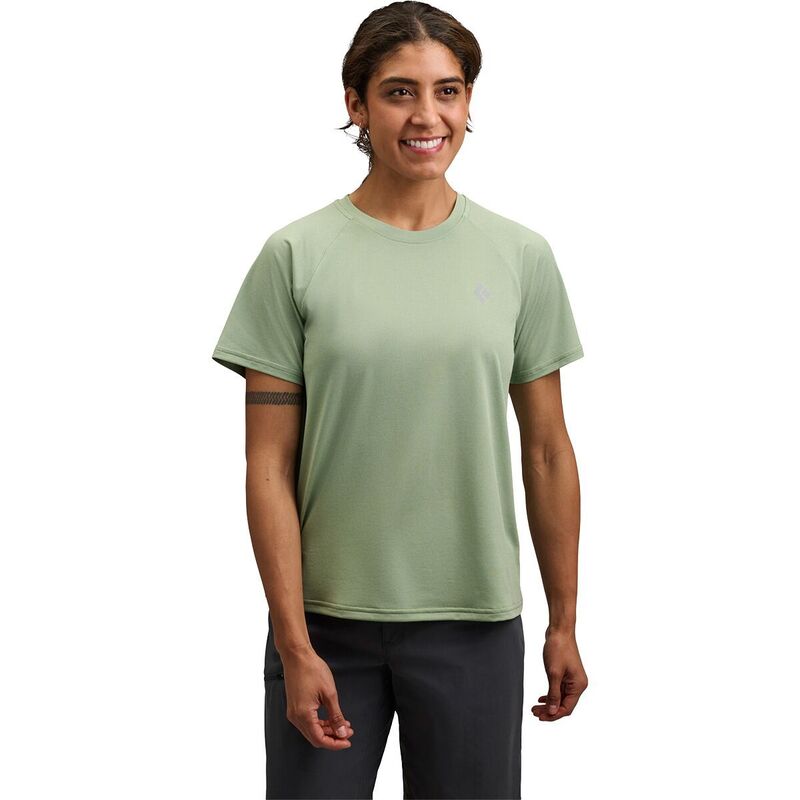 ブラックダイヤモンド メンズ トップス Tシャツ Black Diamond W Lightwire Ss Tee Desert Sage セージ