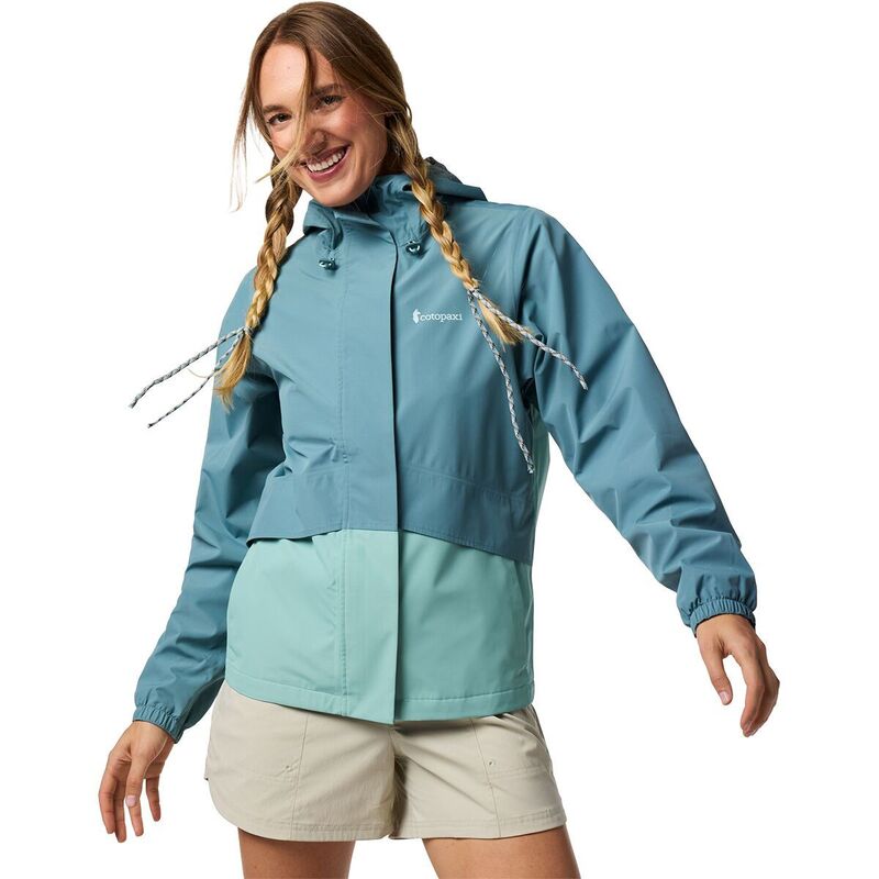 コートパクシー レディース アウター ジャケット・ブルゾン Cotopaxi Rayu Rain Jacket - Women's Everglade and Tide Pool｜ReVida 店
