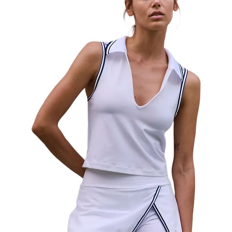 フリーピープル レディース トップス プルオーバー スポーツシャツ FP Movement Forehand Polo Top - Women\u0027s White 白いこと