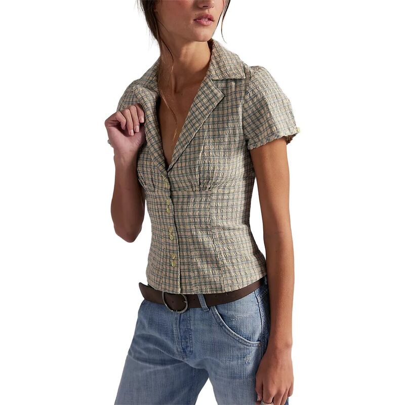 フリーピープル レディース トップス Tシャツ Free People Camp Crushirt - Women's Neutral Combo