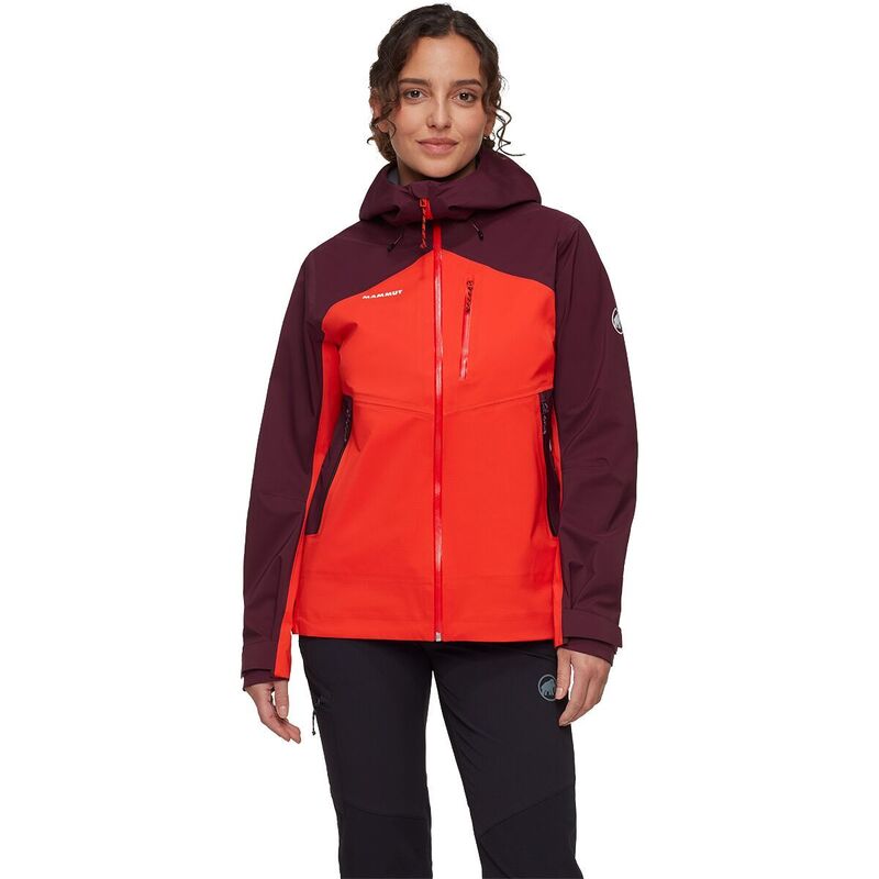マムート レディース アウター 上衣・上衣 フーデッドジャケット Mammut Alto Guide HS Hooded Jacket - Women\u0027s Mammut Red/Vin 赤いこと