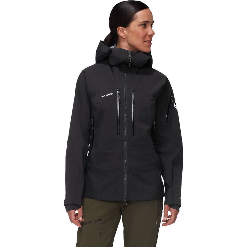 マムート レディース アウター ジャケット・ブルゾン フーデッドジャケット Mammutaiss Pro HS Hooded Jacket - Women's Black ブラック