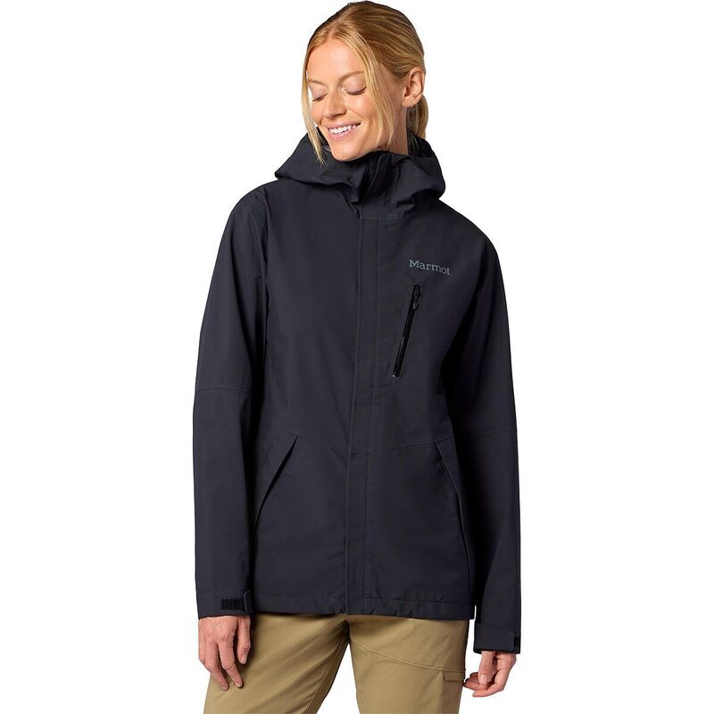 マーモット レディース アウター ジャケット・ブルゾン Marmot PreCip Evo Pro Jacket - Women's Black ブラック｜ReVida 店