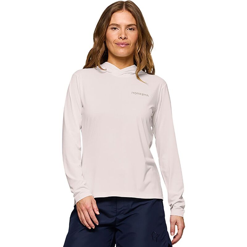 ノローナ レディース トップス Tシャツ Norrona Femund Techooded Top - Women's Oatmeal オートミール