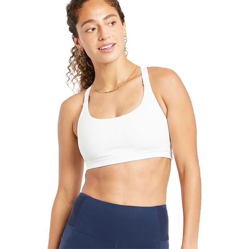 オイセル レディース アンダーウェア ブラジャー Oiselle Hi Twenty Bra - Women's White ホワイト