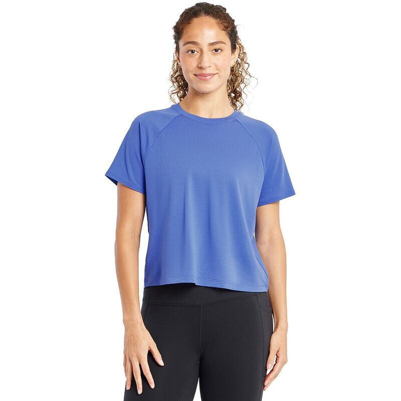 オイセル レディース トップス Tシャツ 半袖 Oiselle Flyout Boxy Short-Sleeve Shirt - Women's Blue Rapids ブルー