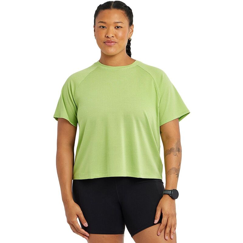 オイセル レディース トップス Tシャツ 半袖 Oiselle Flyout Boxy Short-Sleeve Shirt - Women's Limelight