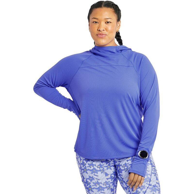 オイセル レディース アウター パーカー・スウェット Oiselle Flyout Chill Hoodie - Women's Blue Rapids ブルー