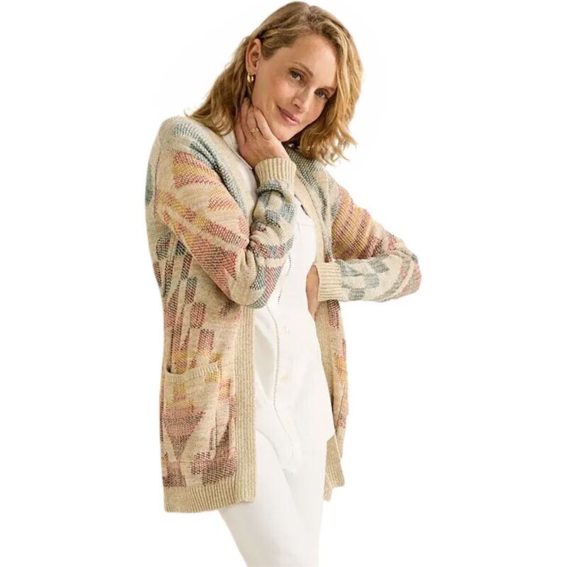 ペンドルトン レディース アウター ニット・セーター コットン カーディガン Pendleton Cheyenne Cotton Cardigan - Women's Natural Multi マルチカラー