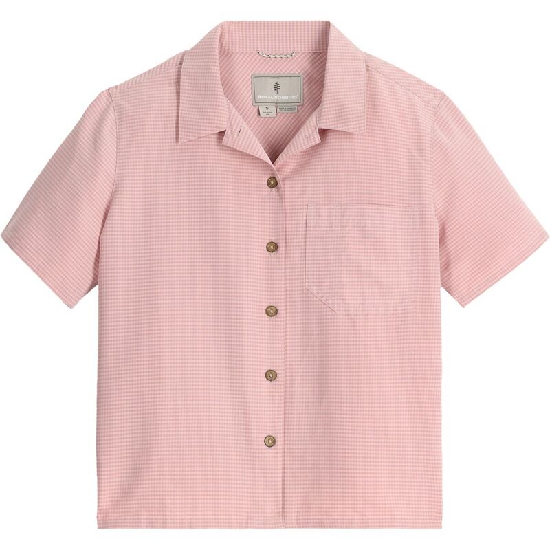ロイヤルロビンズ レディース トップス プルオーバー 半袖 Royal Robbins Desert Pucker Short-Sleeve Shirt - Women\u0027s Quartz